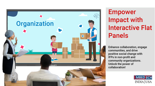 Empowering Non-profit and Community Organizations: Harnessing the Potential of Interactive Flat Panels