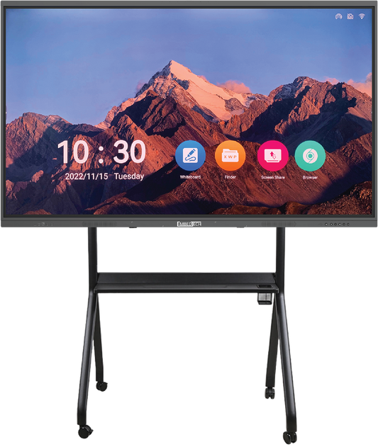 EmbedTech 75" Interactive Flat Panel - Next-Level Collaboration and Engagement