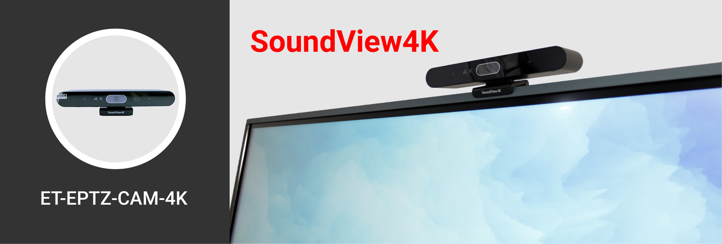 SoundView4K Conference Room Camera | Seamless Communication - EmbedTech